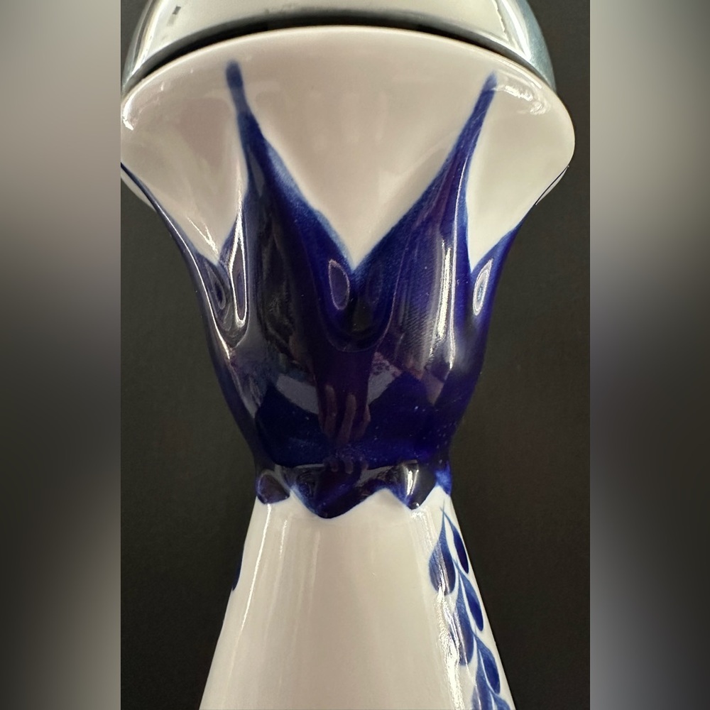 New Empty Clase Azul Tequila Reposado Bottle 750ML Hand Painted Decoration - Picture 14 of 14